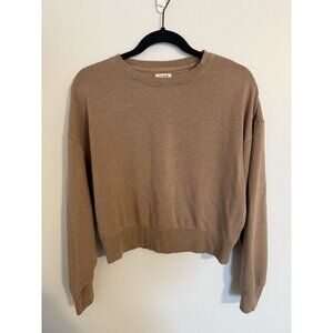Thread & Supply That cozy Life Crop Sweatshirt Small